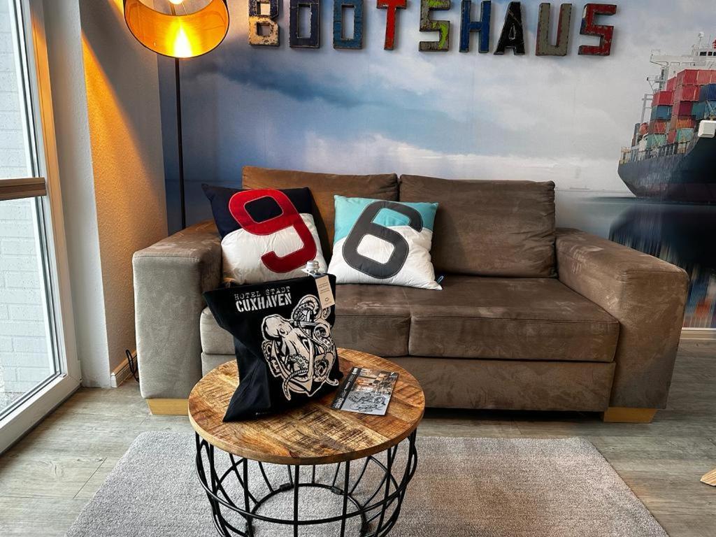 Bootshaus Appartements クックスハーフェン エクステリア 写真