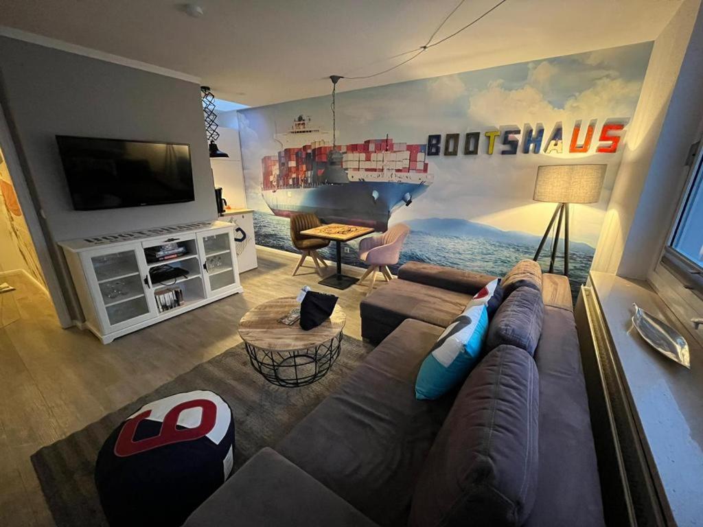 Bootshaus Appartements クックスハーフェン エクステリア 写真