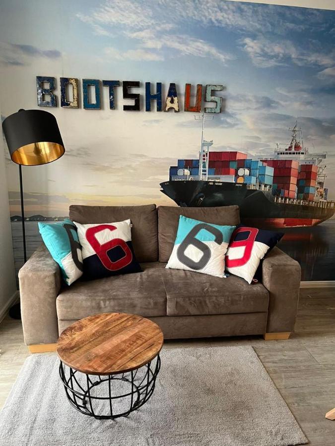 Bootshaus Appartements クックスハーフェン エクステリア 写真