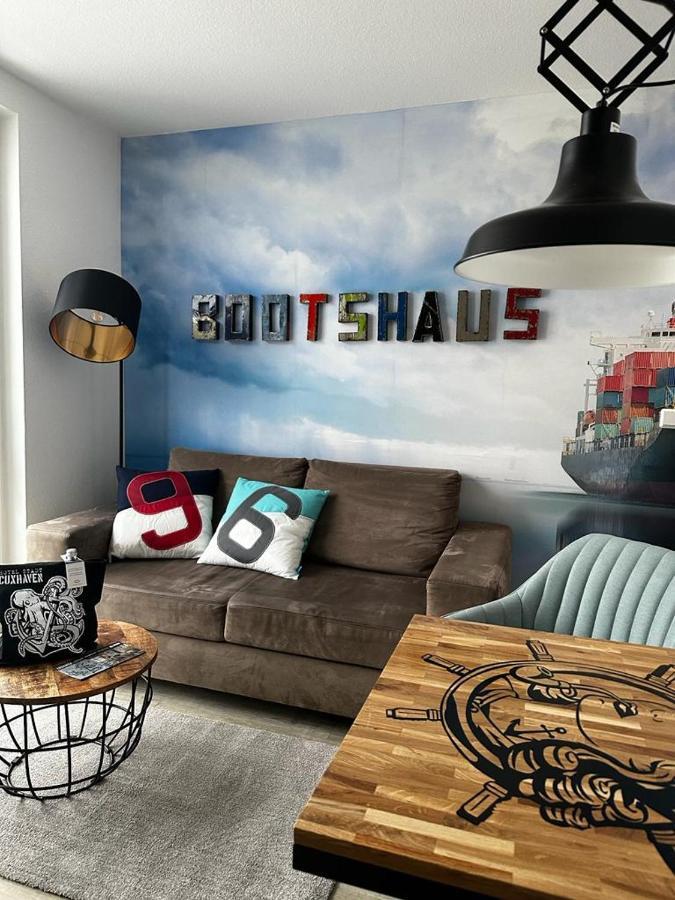 Bootshaus Appartements クックスハーフェン エクステリア 写真